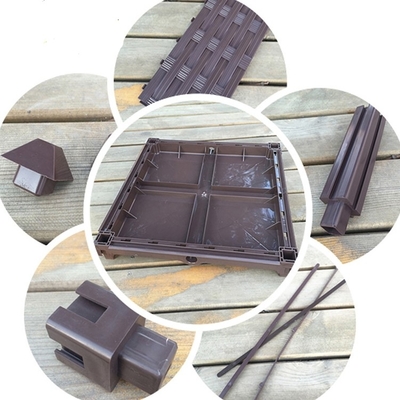 Cama aumentada plástica antioxidante durável Kit For Outdoor Decoration do jardim