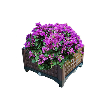 Caixas aumentadas plásticas internas do plantador da profundidade 15cm