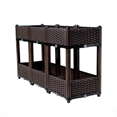 High quality Raised box Garden Elevated Planter Plastic raised planter Vegetable planting Box