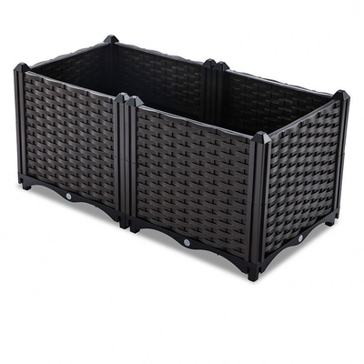Inseto Herb Planter Box plástico tecido prova caixas plásticas do plantador de 30 polegadas