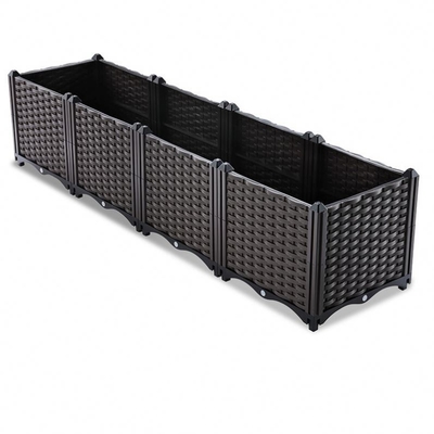 Inseto Herb Planter Box plástico tecido prova caixas plásticas do plantador de 30 polegadas
