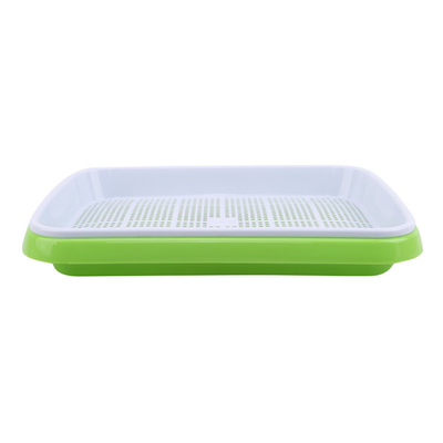 Cultivo retangular que planta o broto Tray Environmentally Friendly da semente