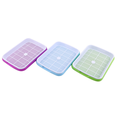 Cultivo retangular que planta o broto Tray Environmentally Friendly da semente