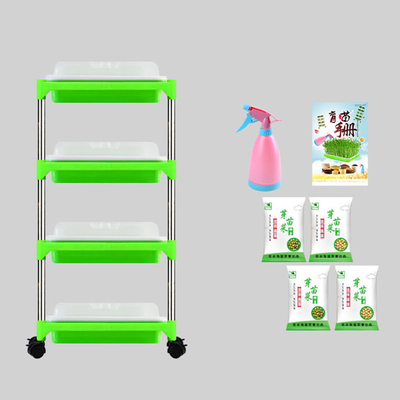 Plântula hidropônica interna Tray Stand For Family Corrosion dos Pp resistente