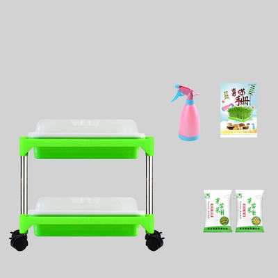 Plântula hidropônica interna Tray Stand For Family Corrosion dos Pp resistente