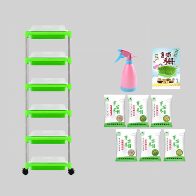 Plântula plástica Tray Stand Recyclable Multicolor da germinação ajustável