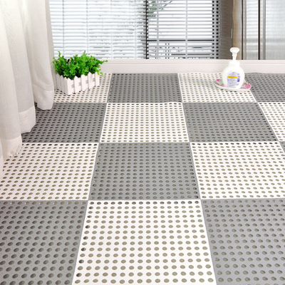 Assoalho Mat Color Combination de Mesh Drainage Stitching Bathroom Splicing